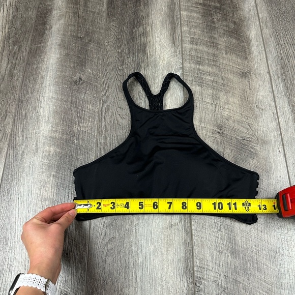 VS Black High Neck Swim Top - Picture 9 of 10
